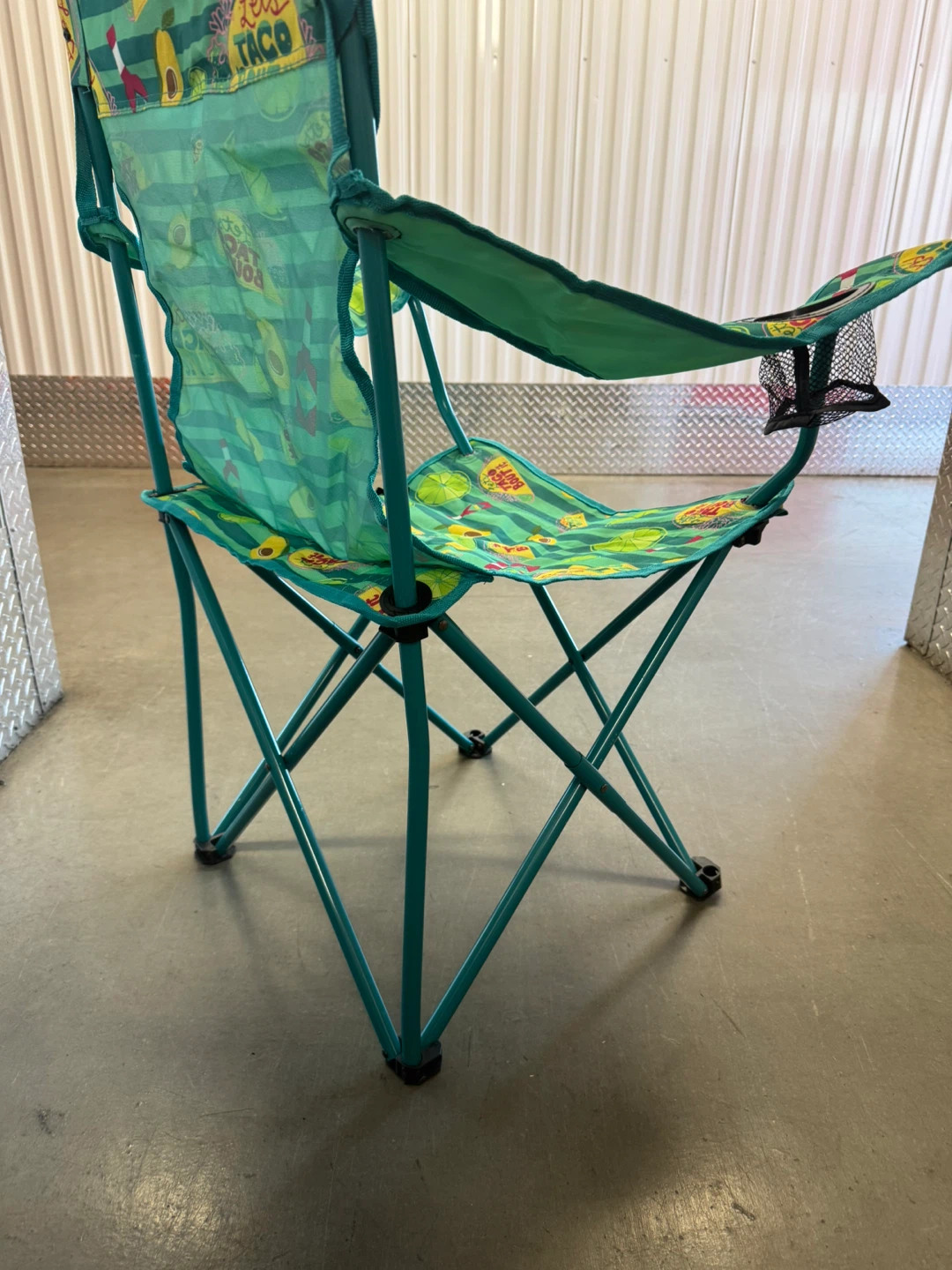 Taco Print Folding Camping/beach  Chair - photo 2