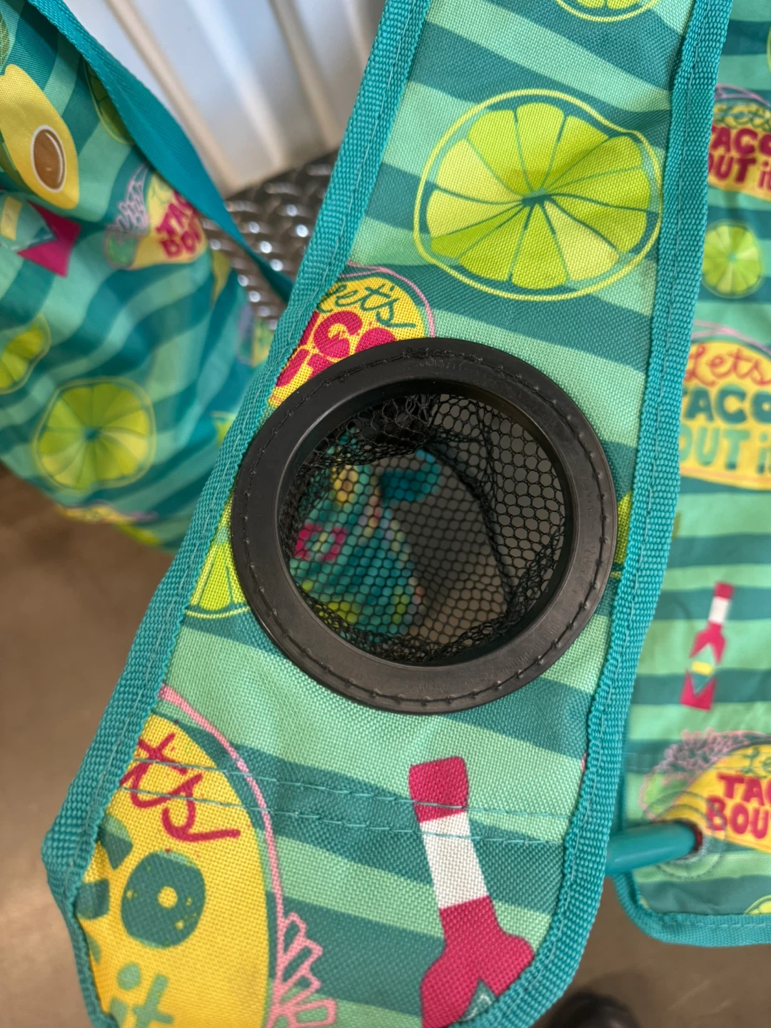 Taco Print Folding Camping/beach  Chair - photo 3