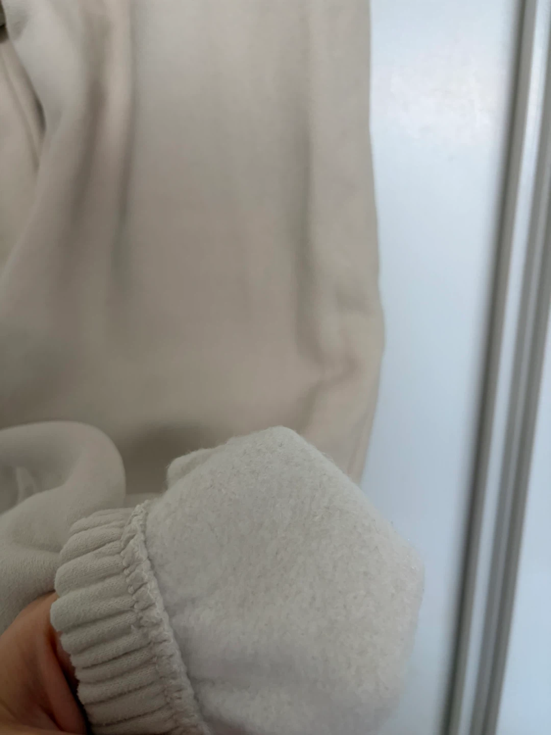 Beige Jogger fleece Sweatpants XS/S - photo 3
