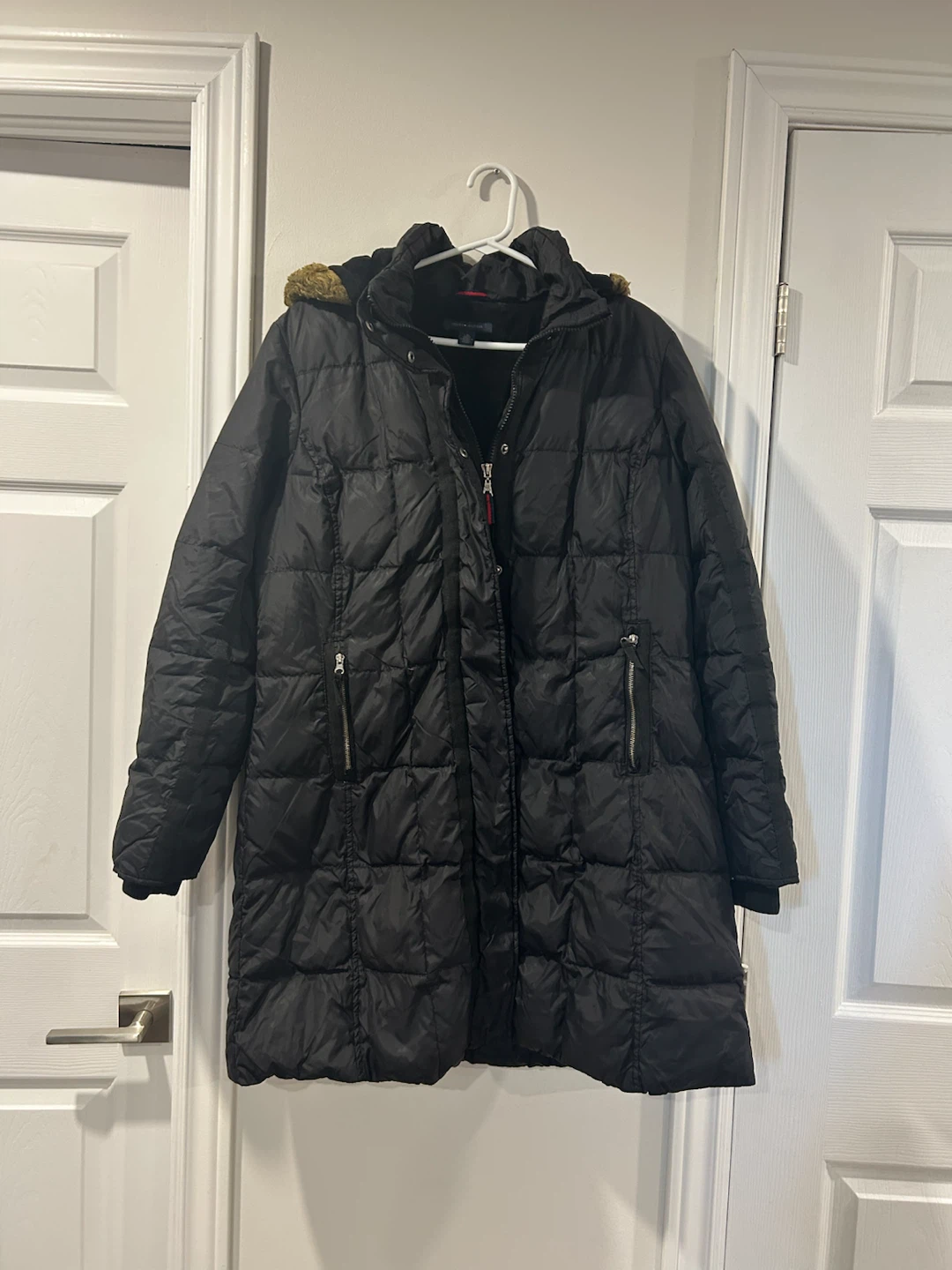 Tommy Hilfiger Women's Black Winter Coat