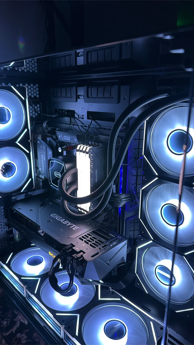 Black RGB Gaming PC — RTX 3070, Ryzen 7 5800X3D, 32GB RAM - photo 4
