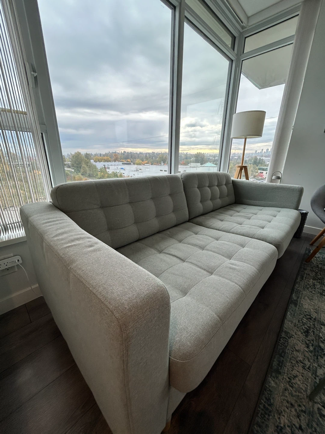 IKEA Morabo Sofa - Gunnared Light Green
