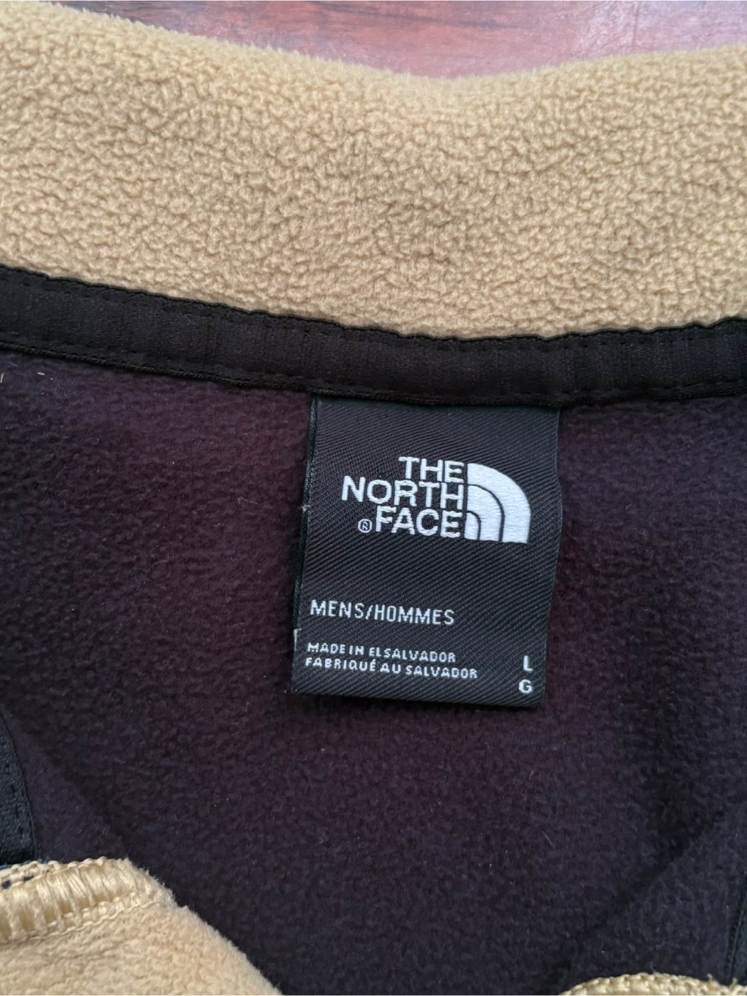 The North Face TNF quarter snap fleece top L - photo 4