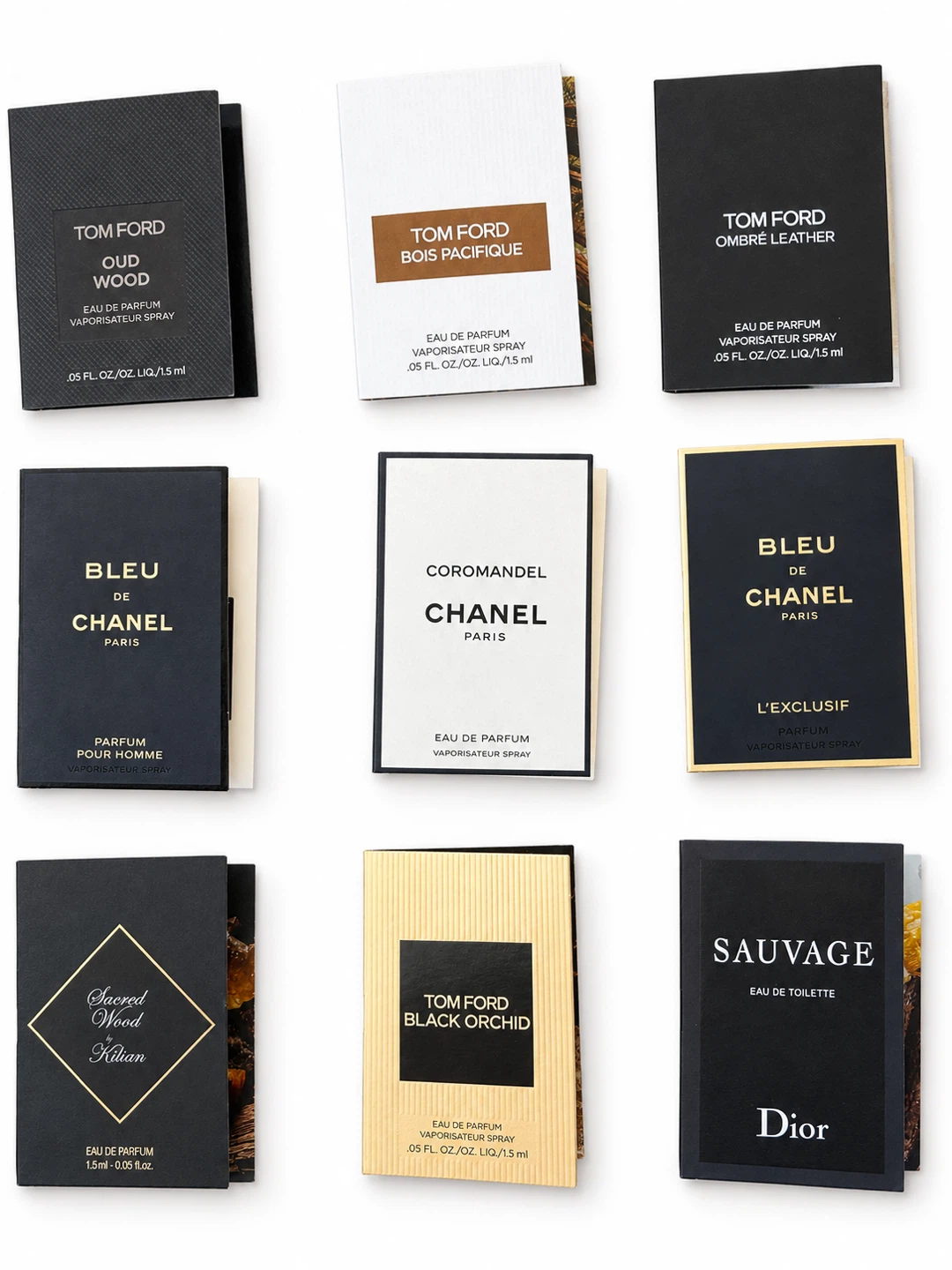 Designer Perfume Sample Vials