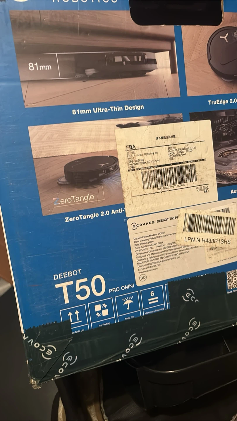 Ecovacs Deebot T50 Pro Omni Robot Vacuum and Mop - photo 4