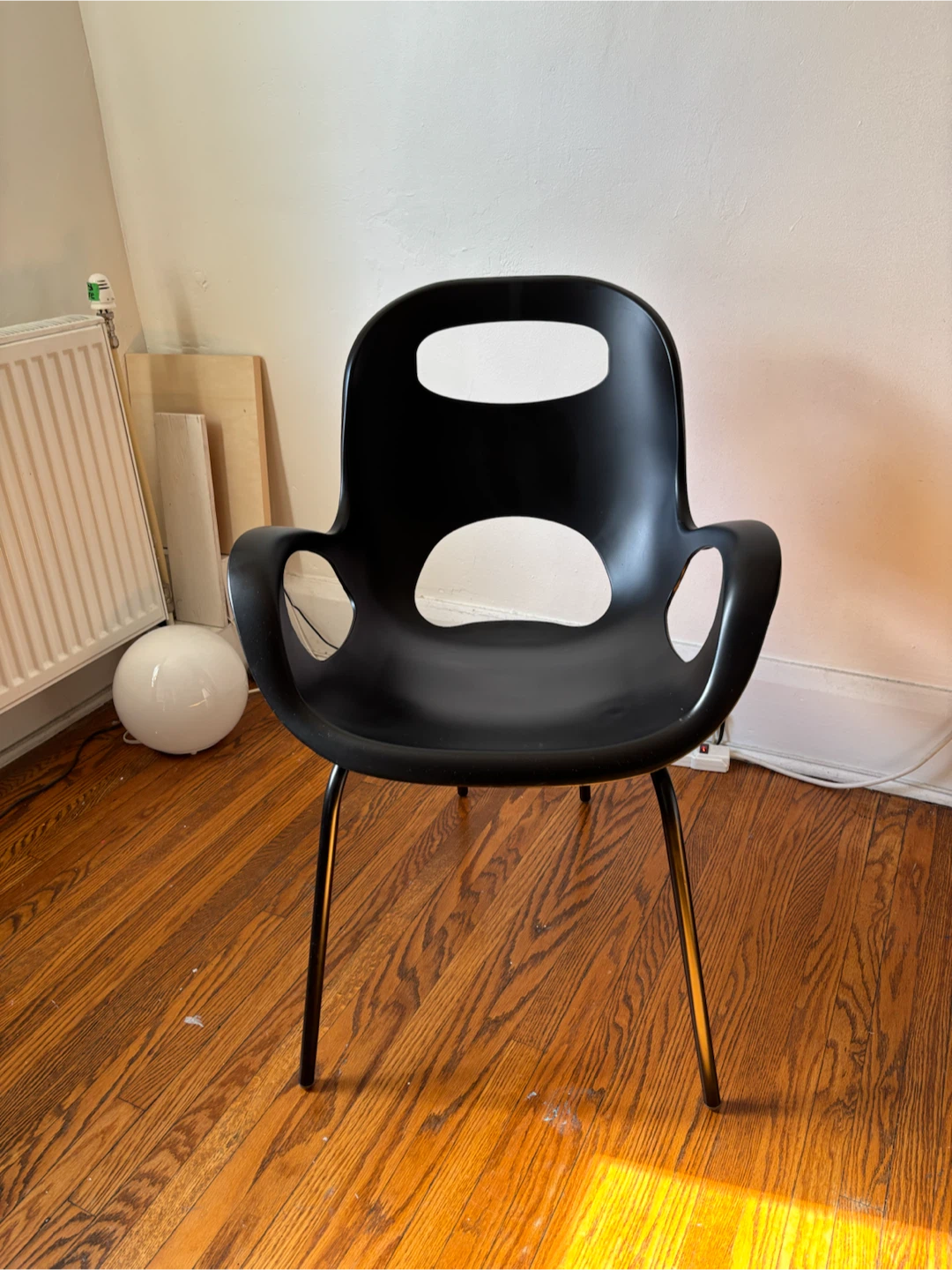 Umbra Black Cut-Out Armchair