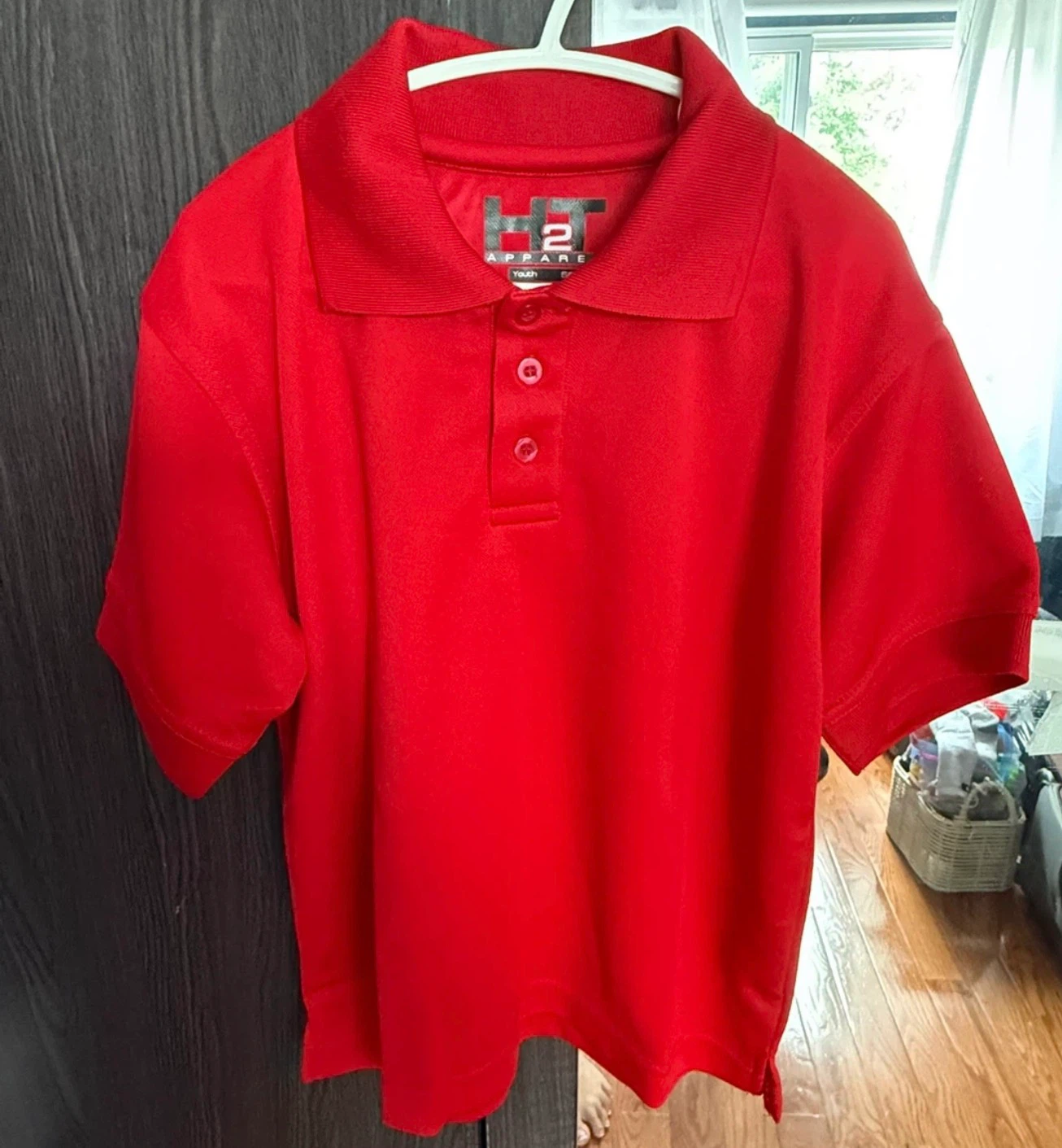 H2 Apparel Youth Red Polo Shirt