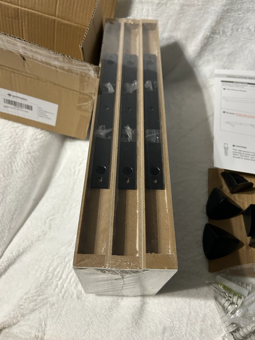 Brand New 3 pack Upsimples Floating Wall Shelves - photo 2