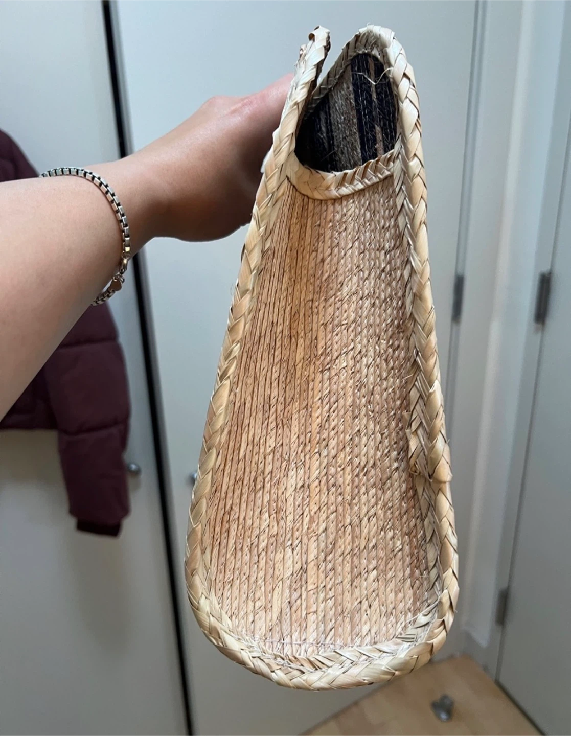 Perlei New York Square Straw Tote - photo 5