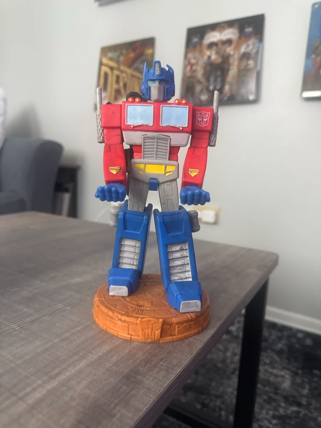 Transformers Optimus Prime controller stand