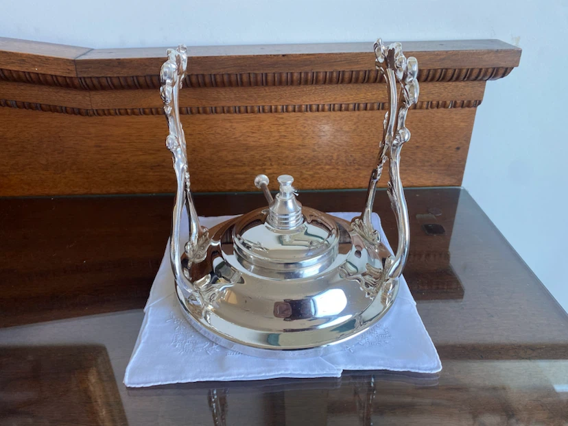 F.B. Rogers Silver Plated Chafing Dish Stand