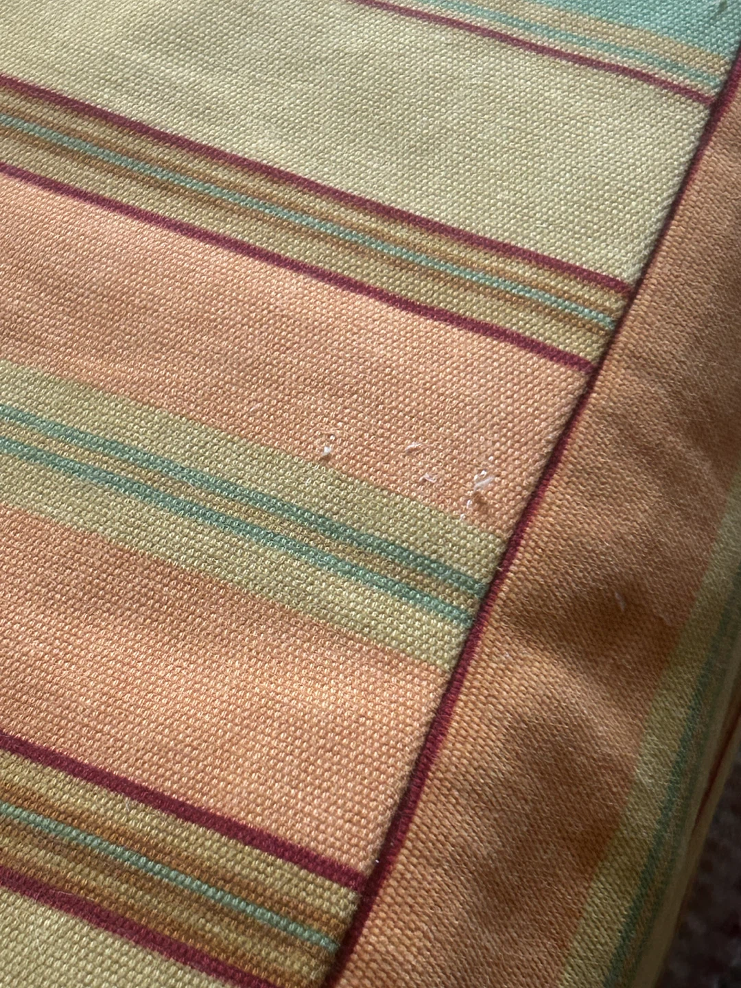 Striped Floor Cushion - photo 2