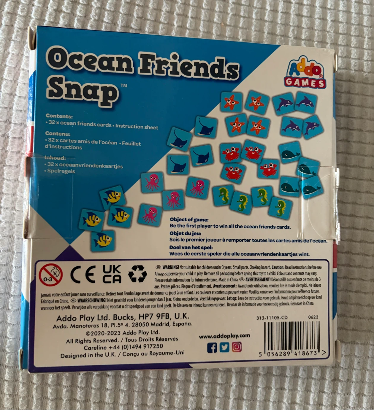 Ocean Friends Snap Card Game - photo 2