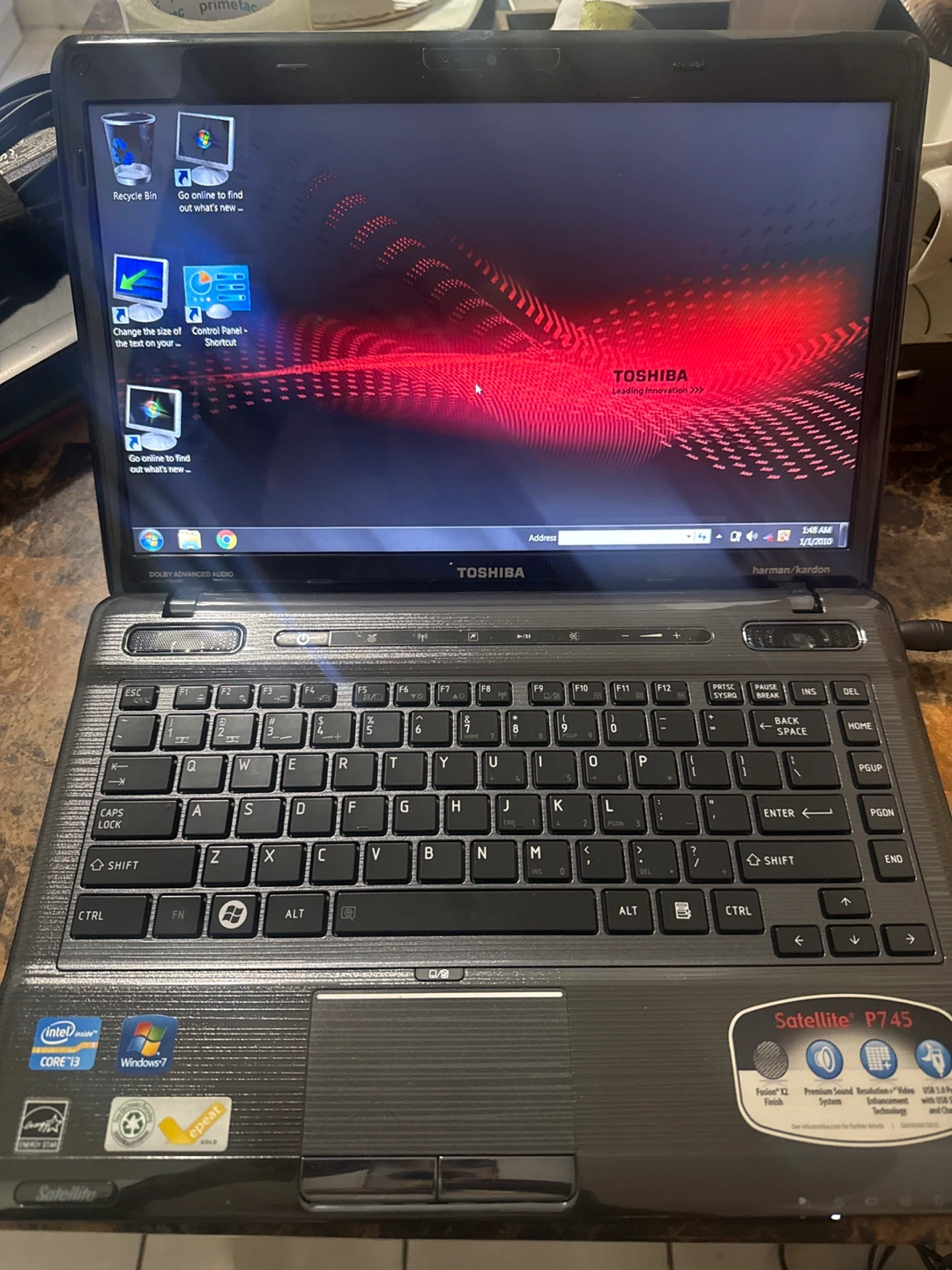 Toshiba Satellite P745 Laptop