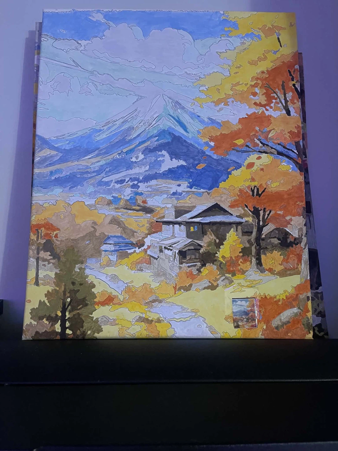 Set of 3 Paint-by-Number Canvases - photo 2