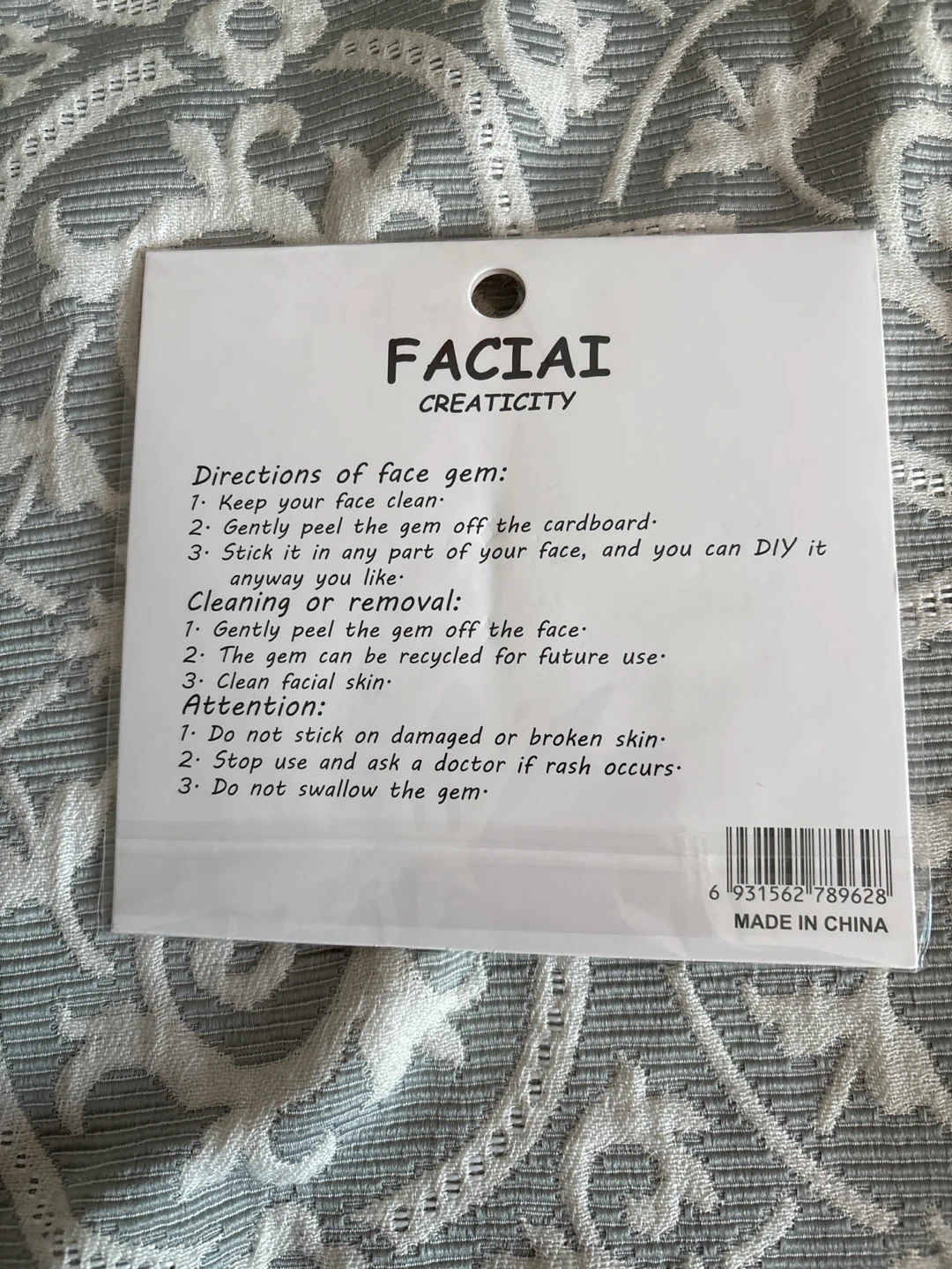 FACIAI Creaticity Face Gem Sticker Set - photo 2