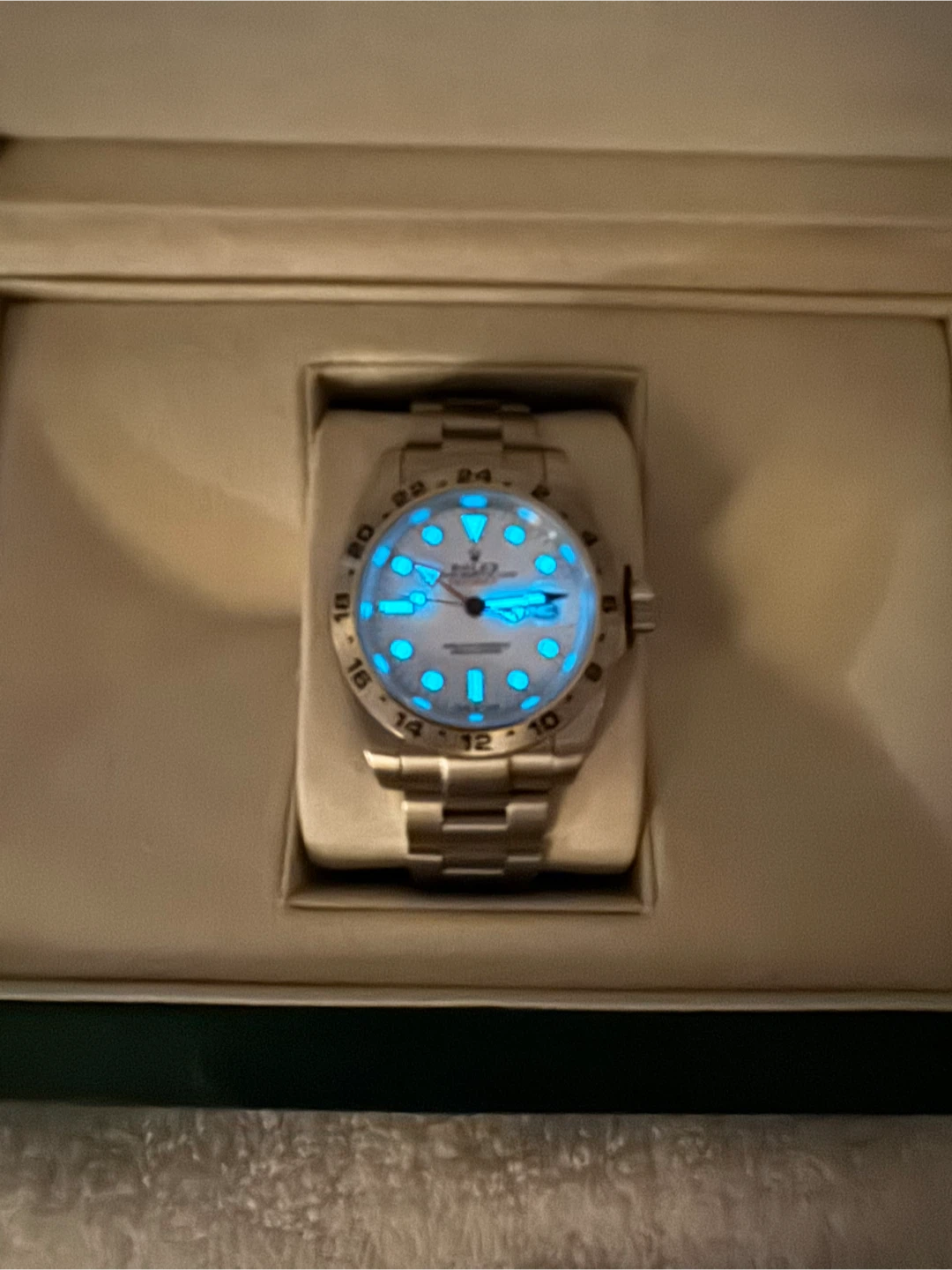 Explorer II White Dial Watch - photo 2