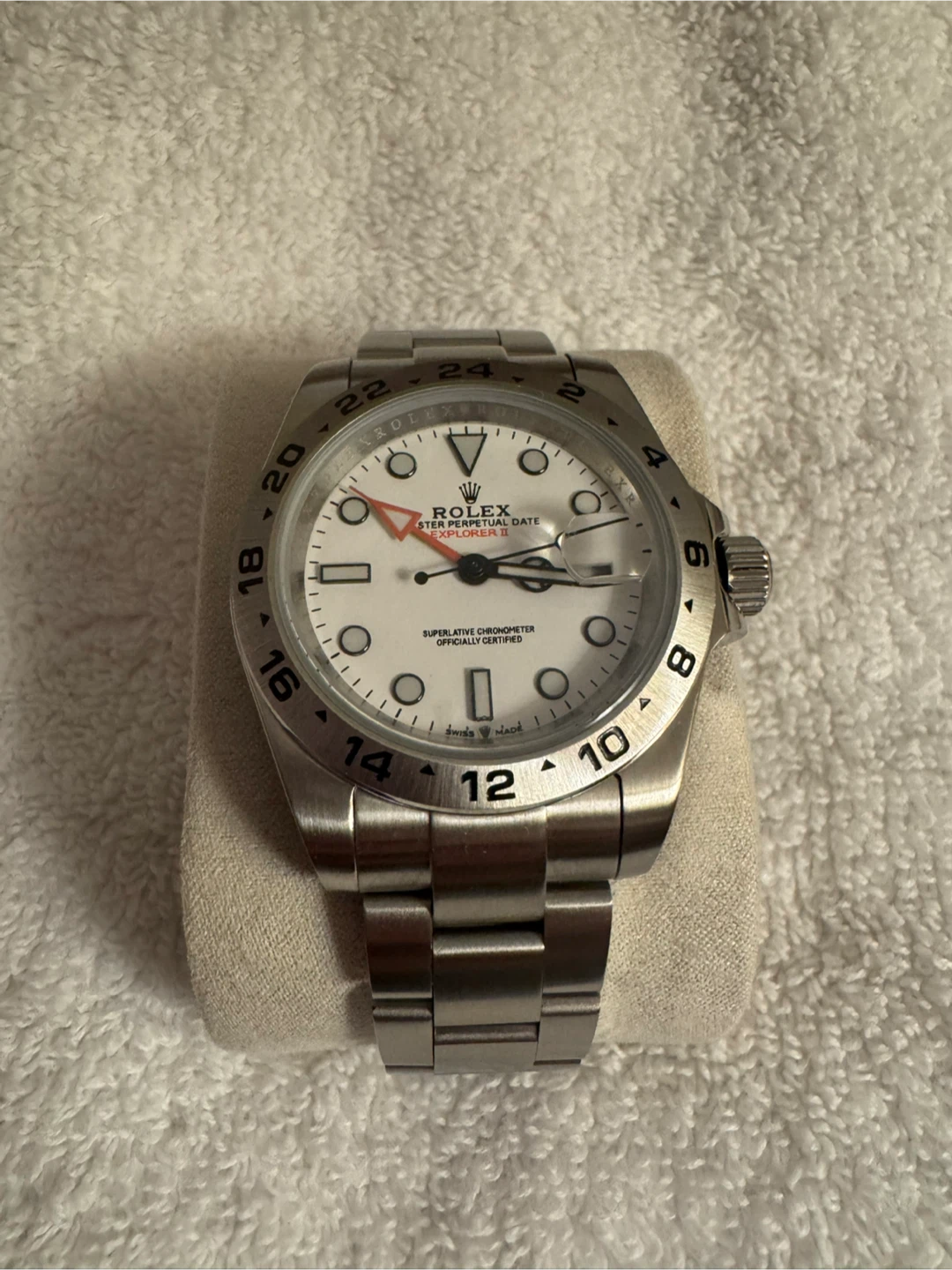 Explorer II White Dial Watch - photo 4
