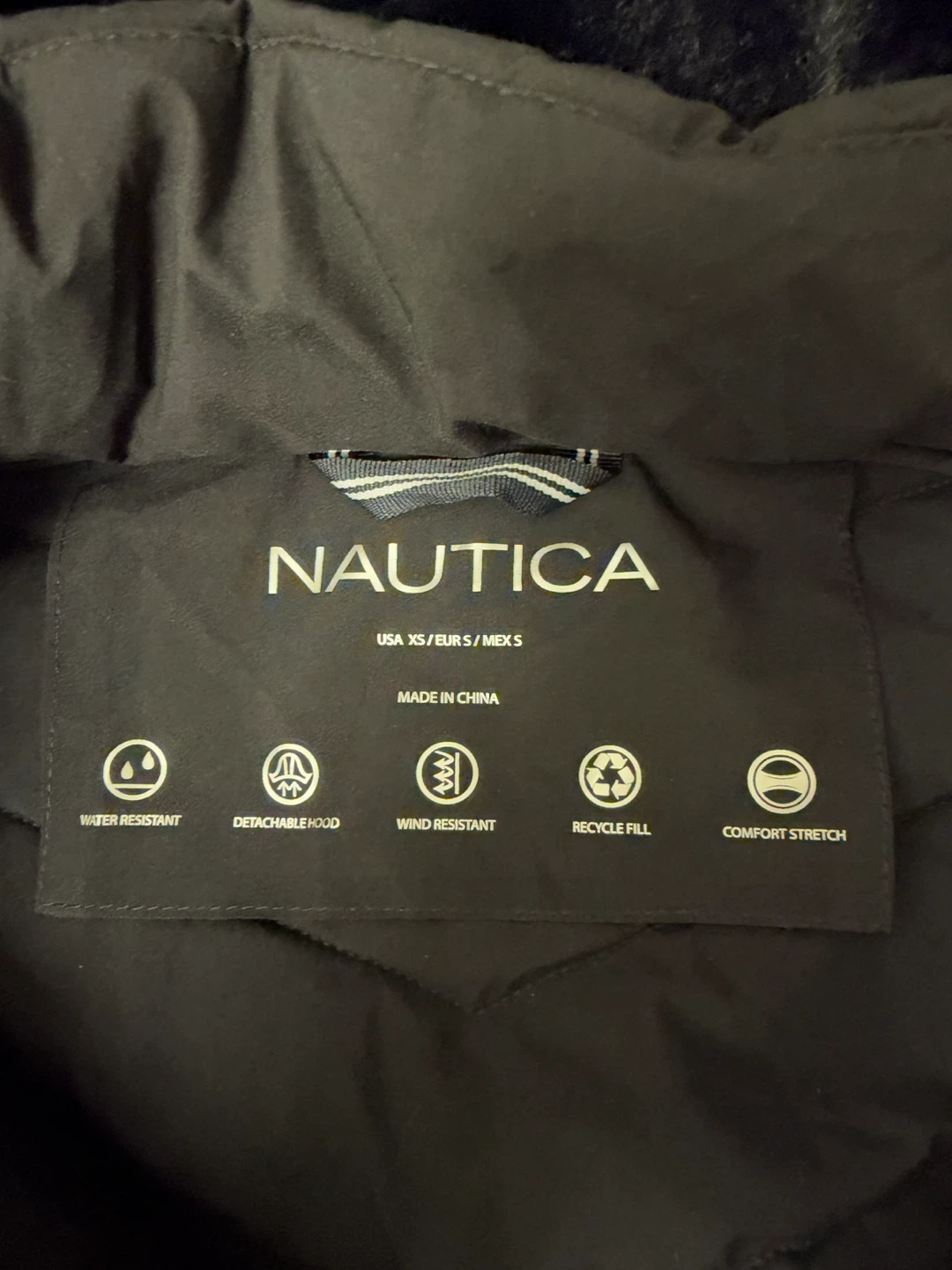 Nautica Black Puffer Jacket - photo 3