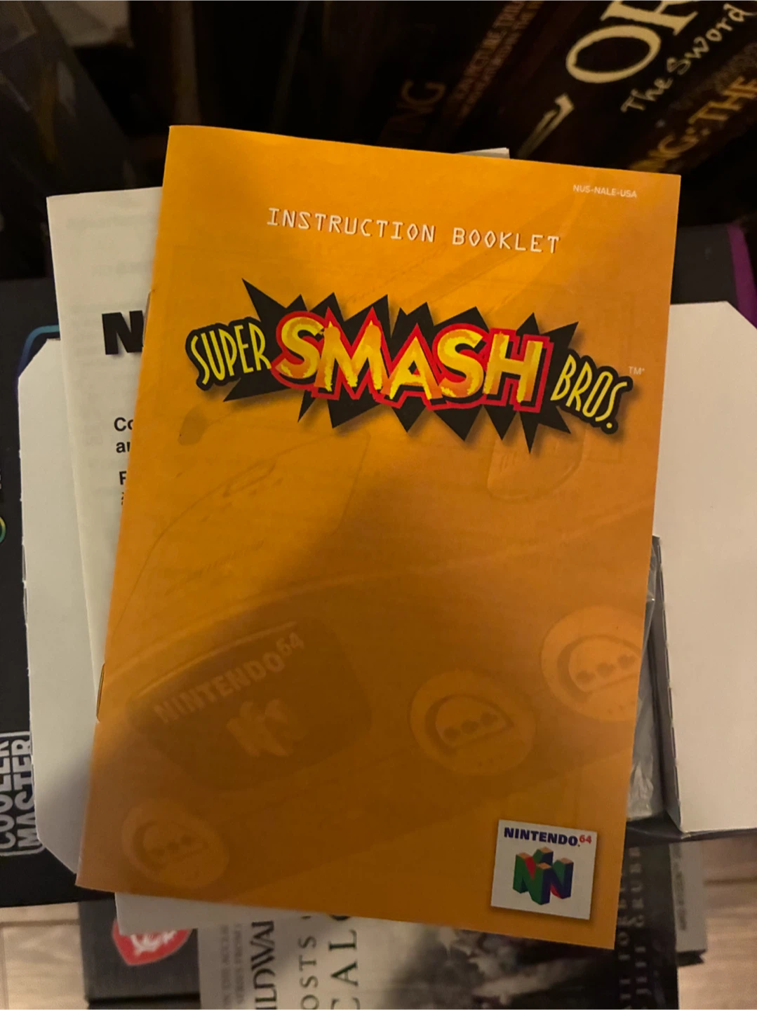 Super Smash Bros. Nintendo 64 Game with Box and Manual - photo 3