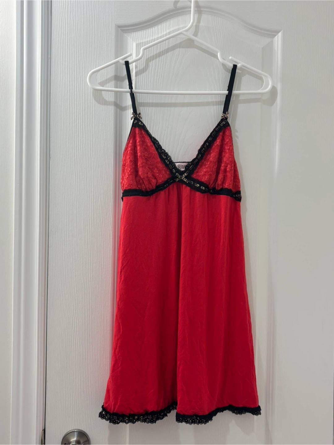 La Senza Red Lace Lingerie Nightie