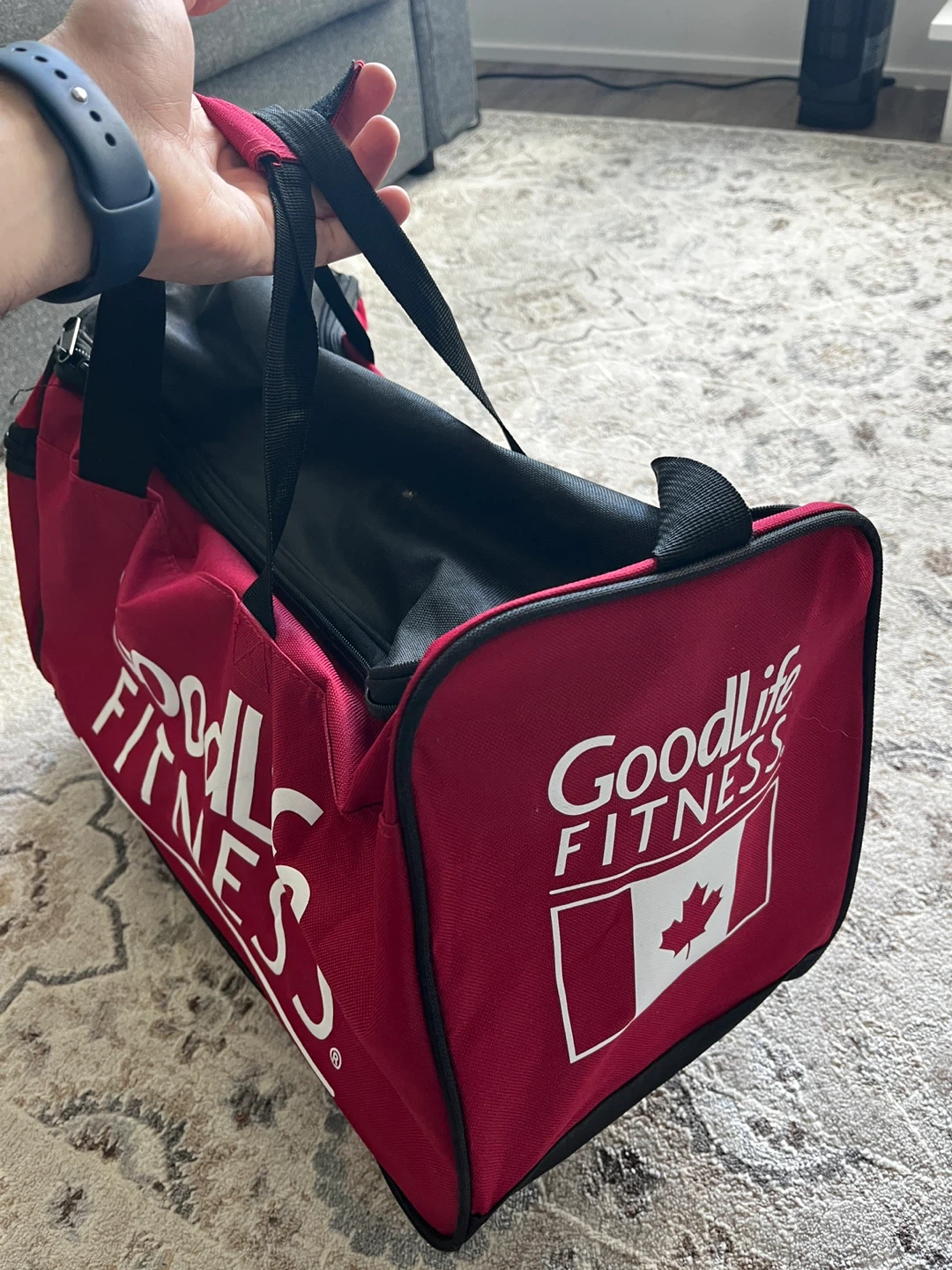 GoodLife Fitness Duffle Bag Red - photo 2