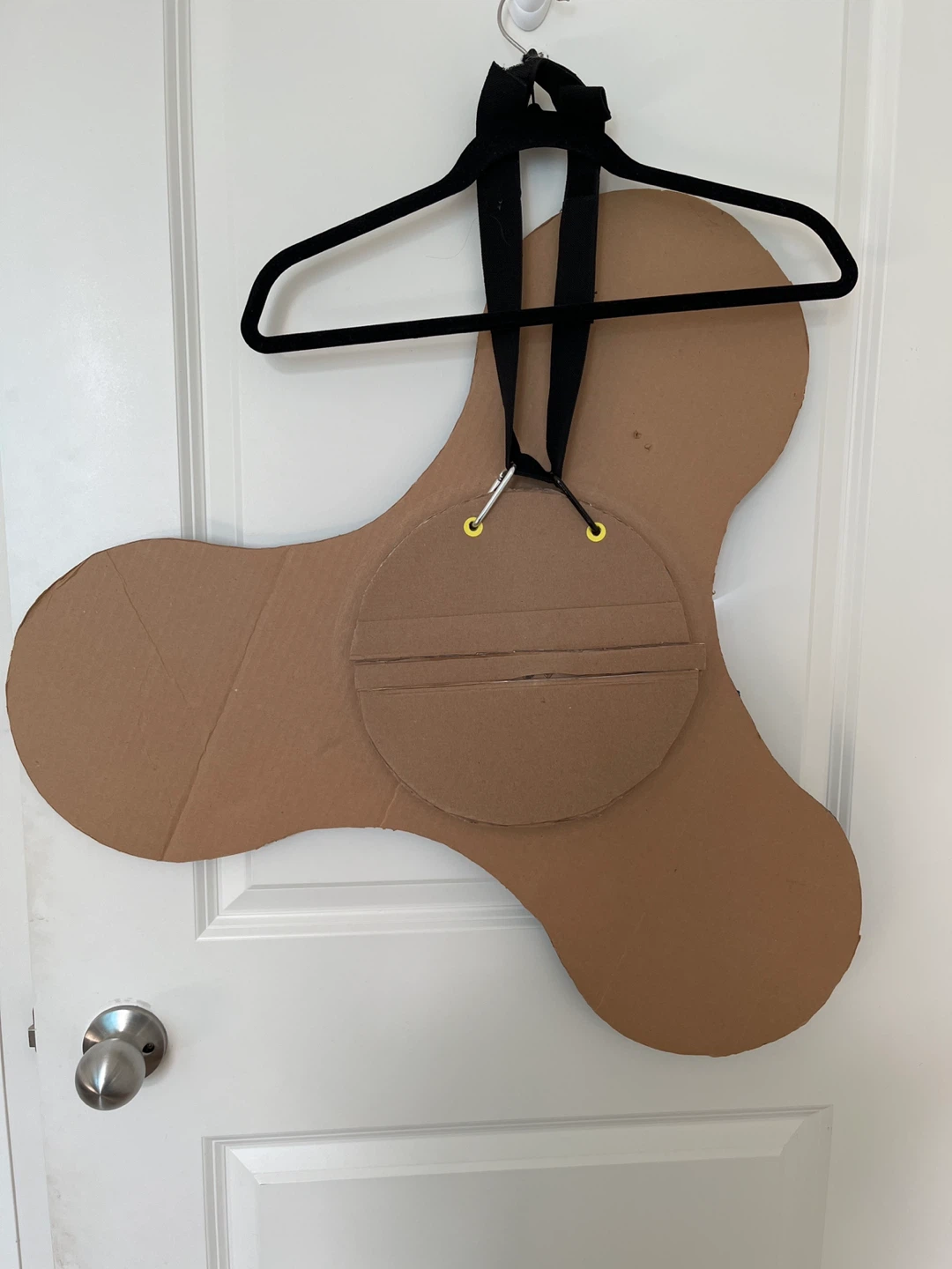 Handmade Cardboard Fidget Spinner Costume or decor Prop - photo 2