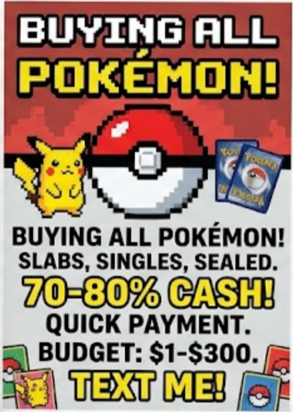 Buying Pokémon Cards
