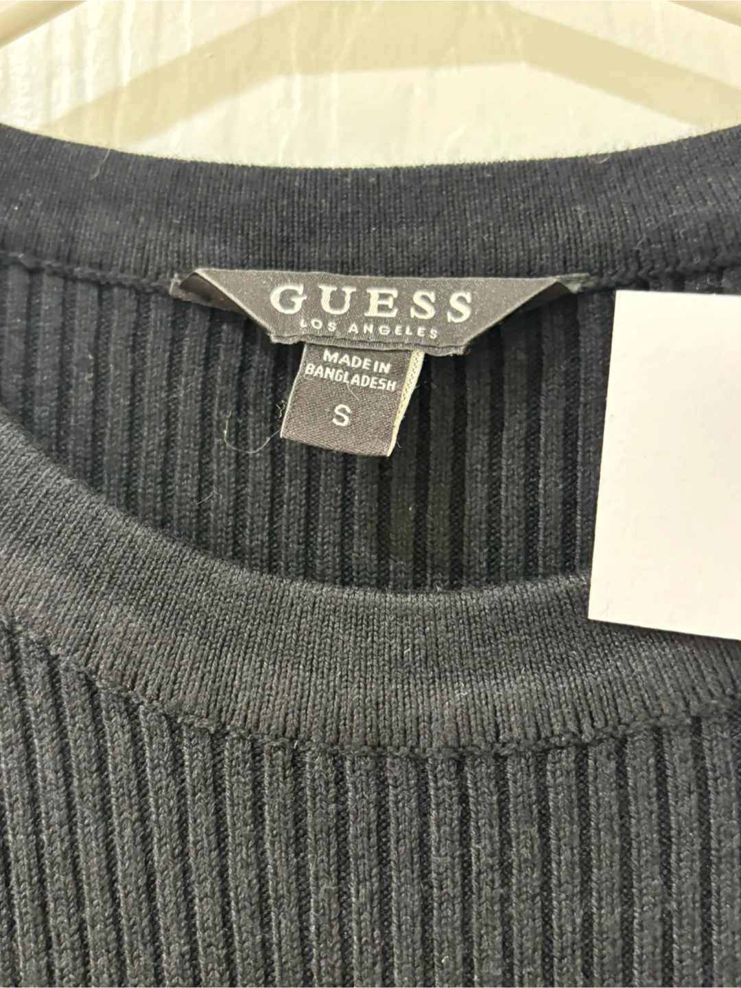 Guess Amaira Logo Sweater, Black, Size Small - photo 3