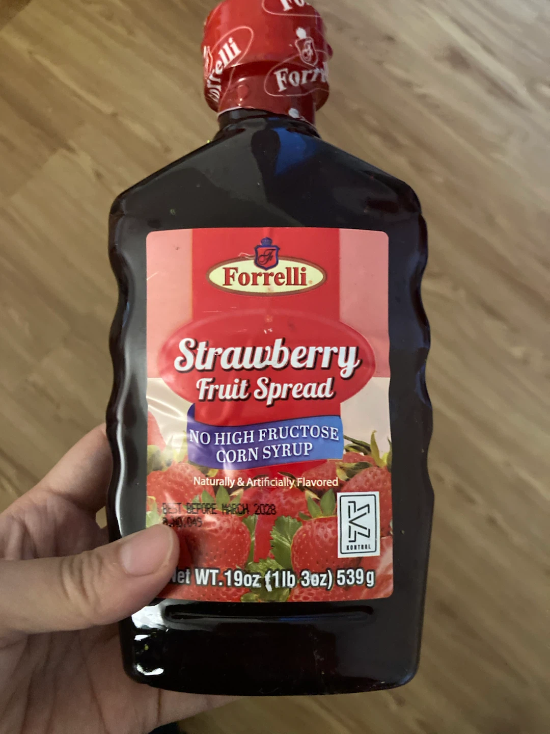 Forrelli Strawberry Fruit Spread 19oz