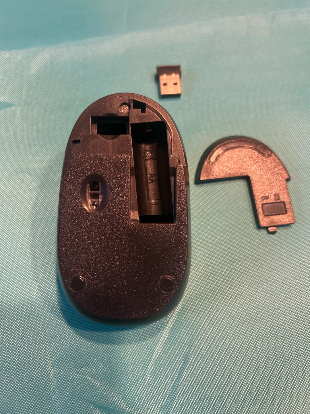 Black Wireless Optical Mouse - photo 2