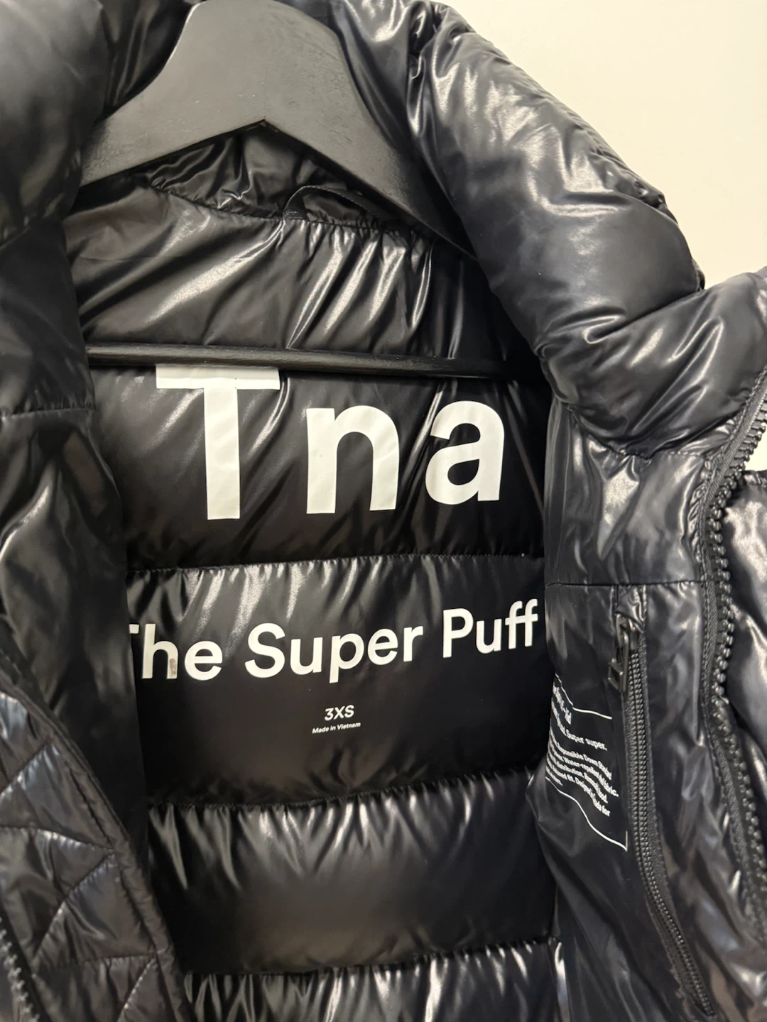 Tna The Super Puff Mid - Shiney Black - photo 2