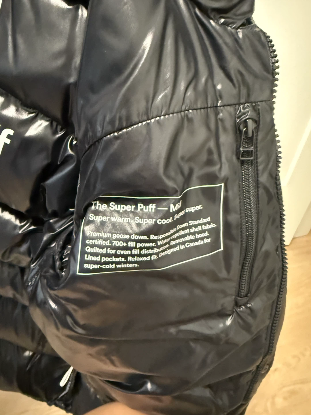 Tna The Super Puff Mid - Shiney Black - photo 3