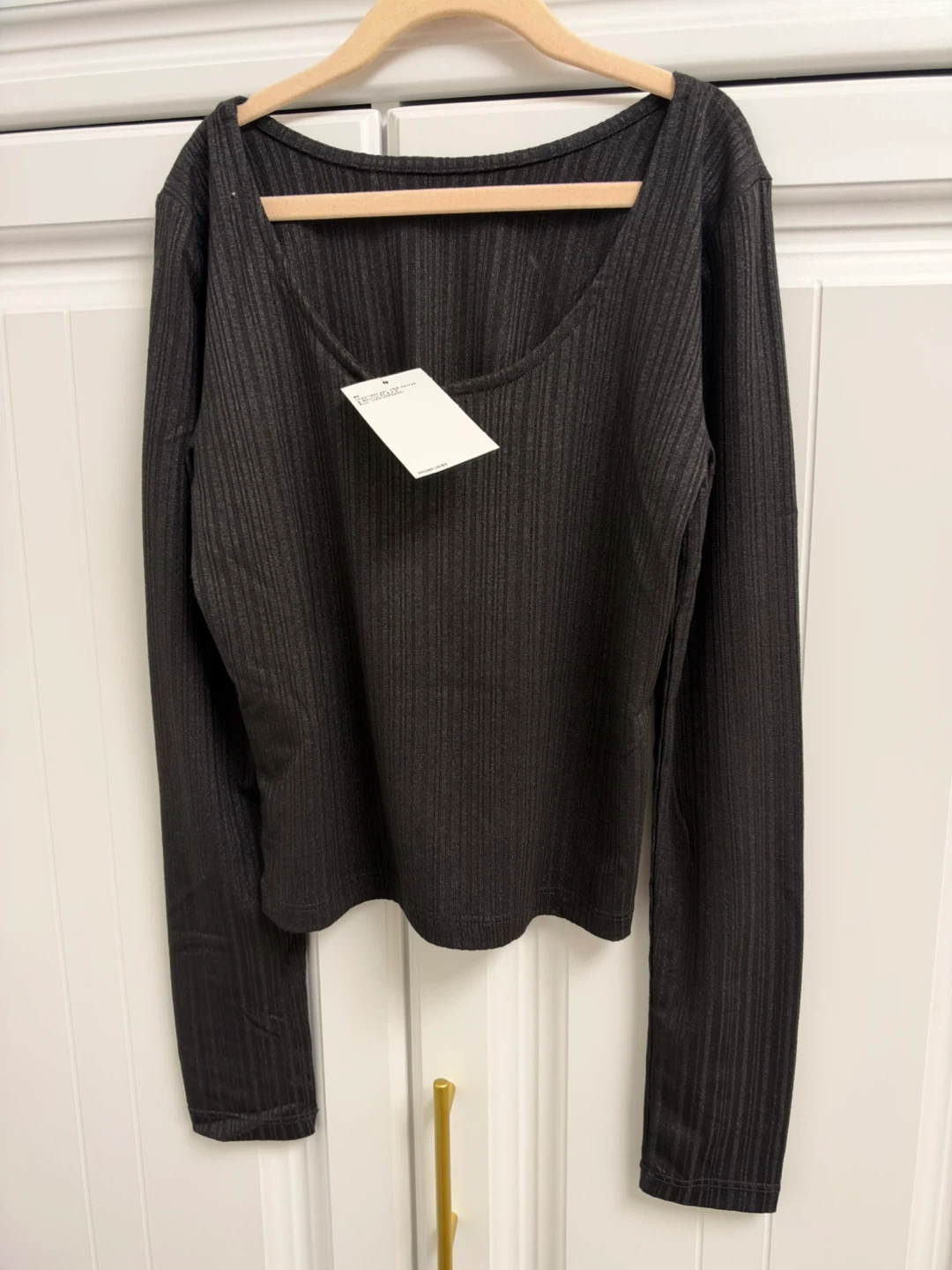 H&M Long Sleeve Ribbed Shirt - photo 2