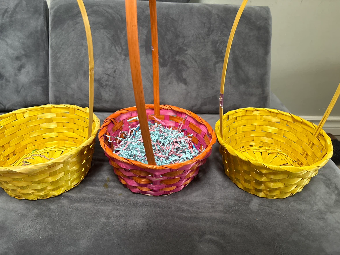 Set of 3 Woven Baskets