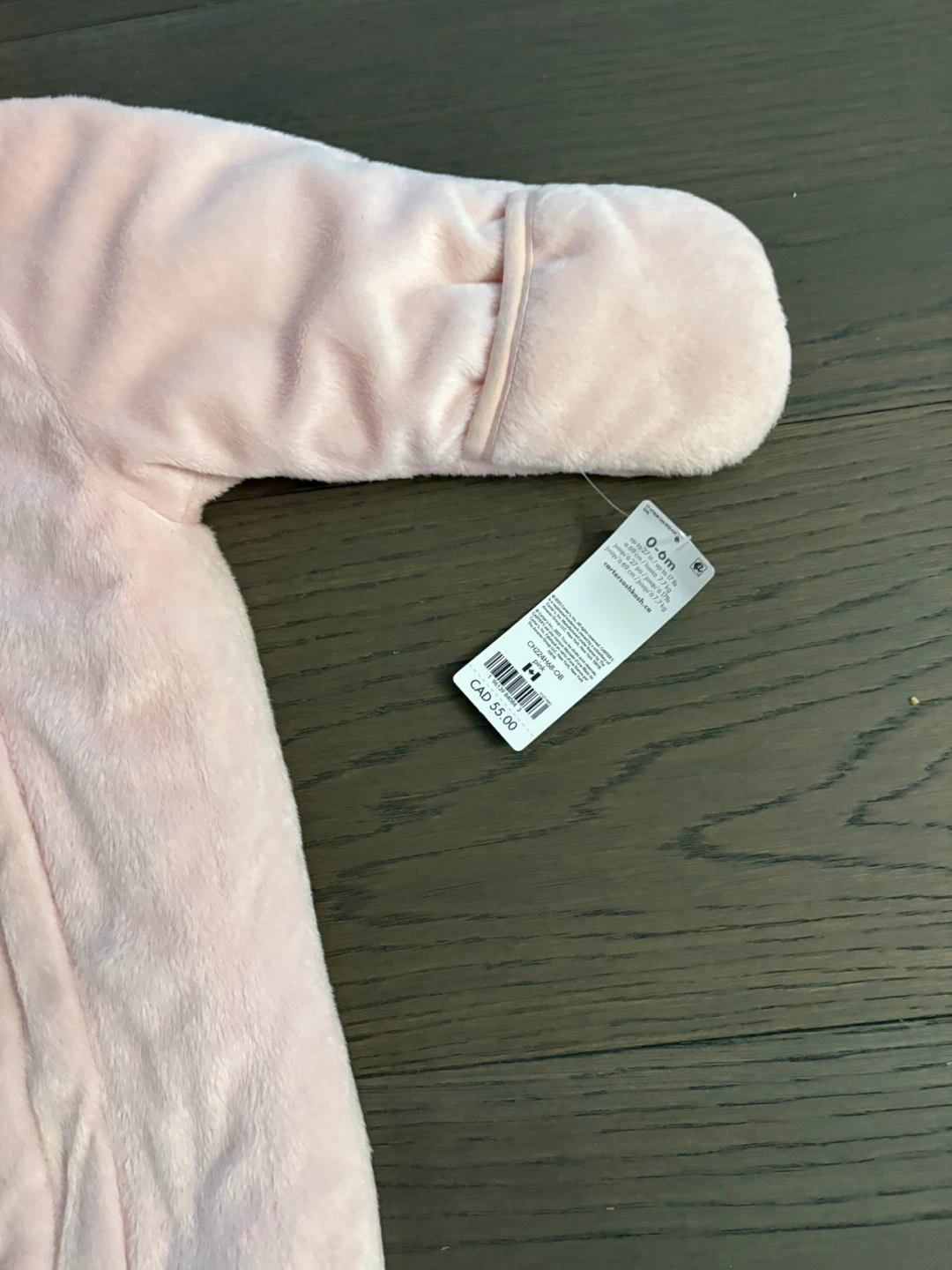 Carters baby girl light pink bundle me 0-6M ret $68 - photo 2