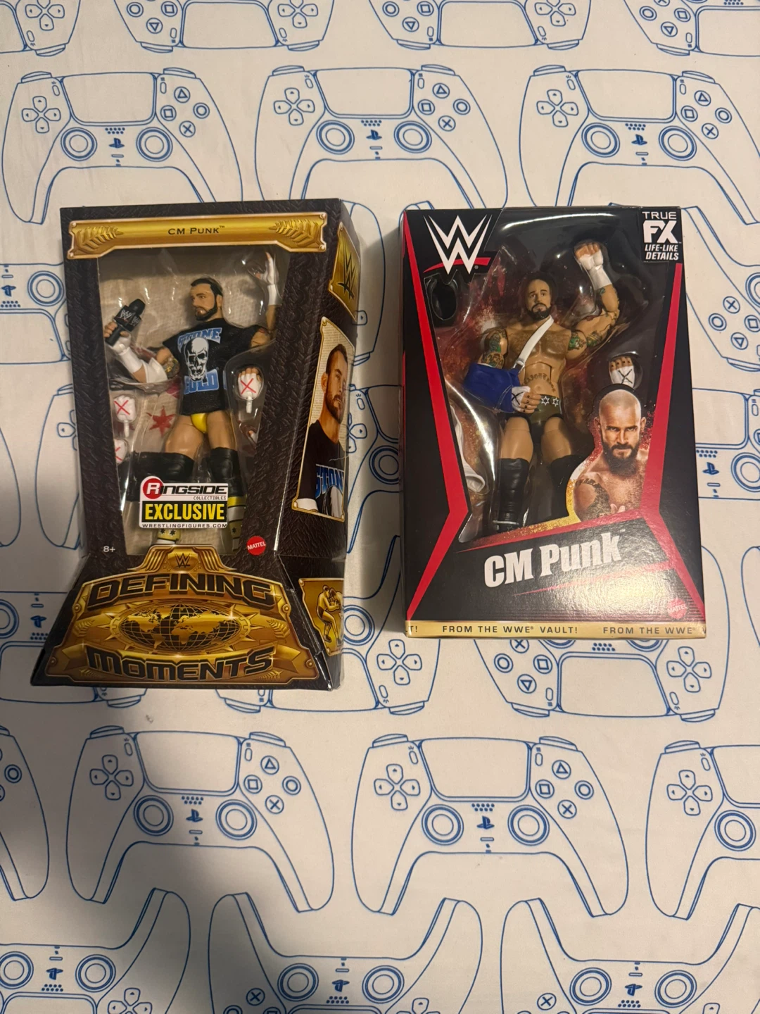 WWE CM Punk Figure Set