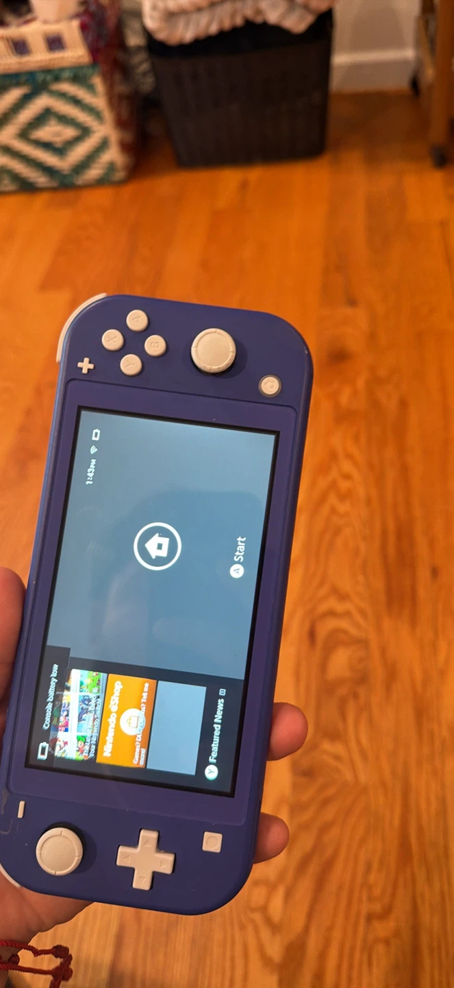 Nintendo Switch Lite Blue - photo 3