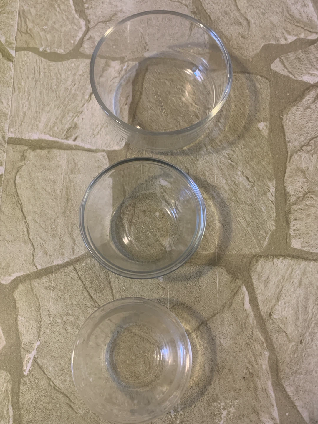 Glass Bowls - Set of 3 - photo 5