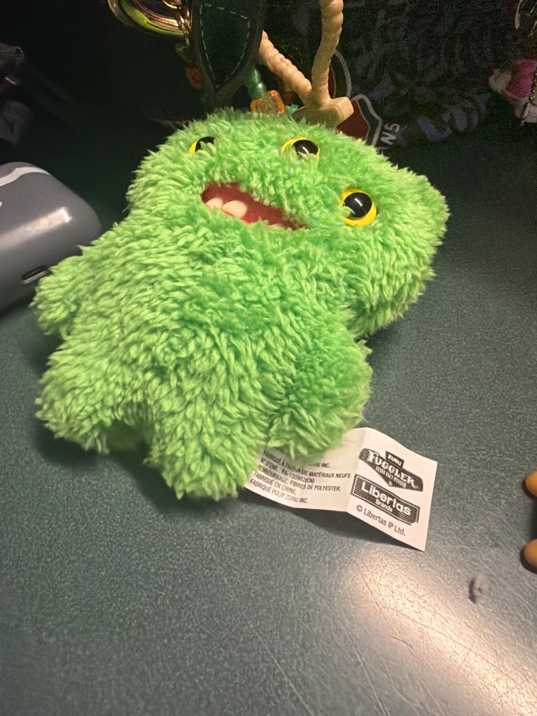 Zuru Fuggler Green Monster Plush
