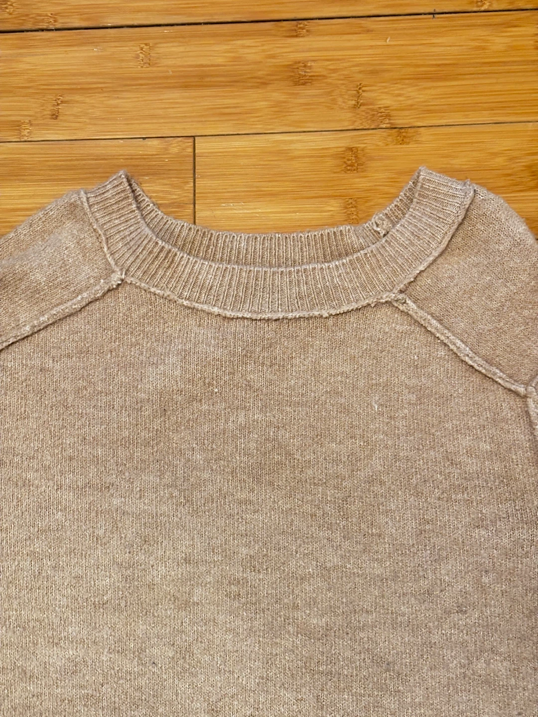 Zara loose Knit Beige Sweater - photo 2