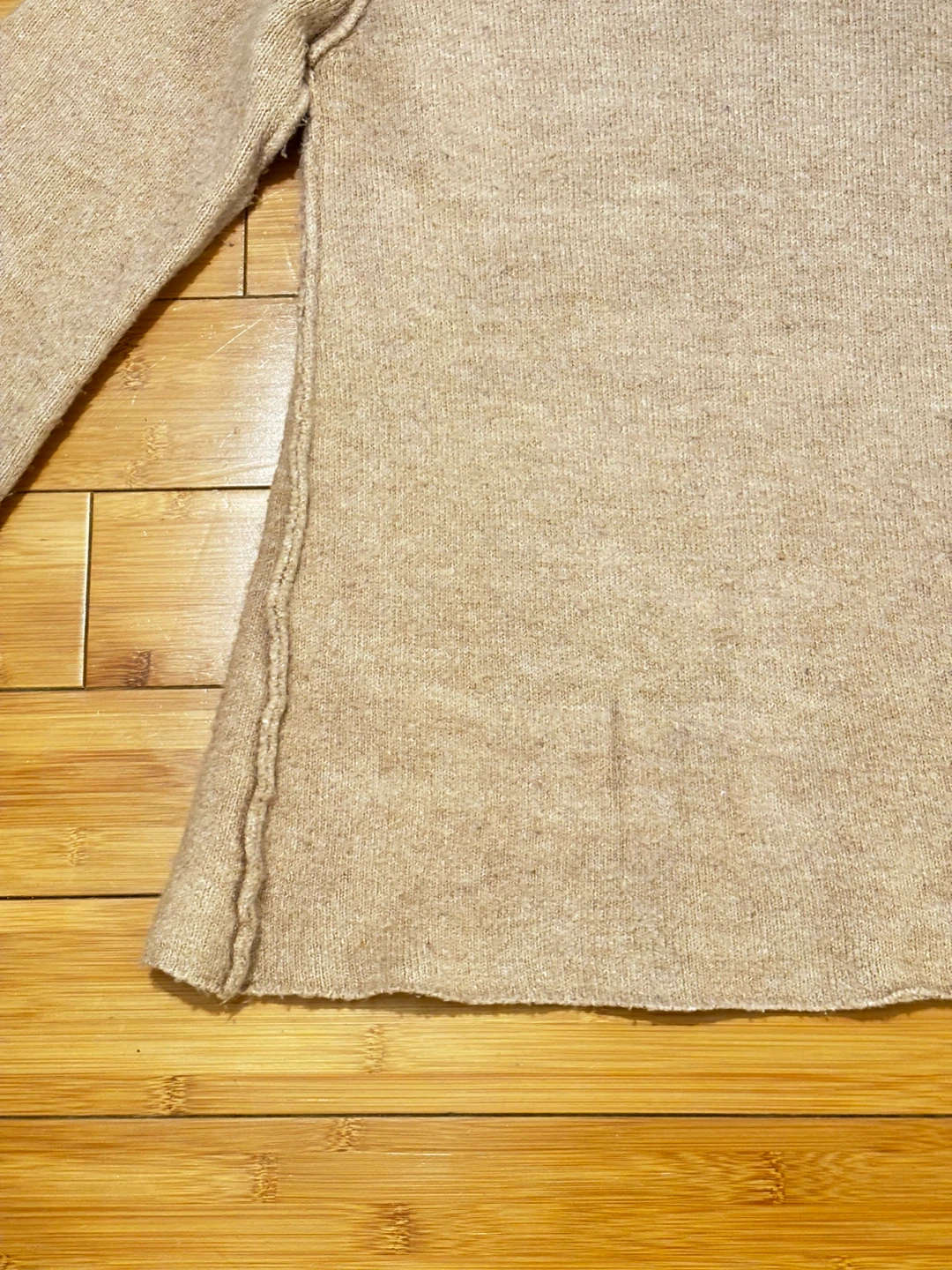 Zara loose Knit Beige Sweater - photo 4