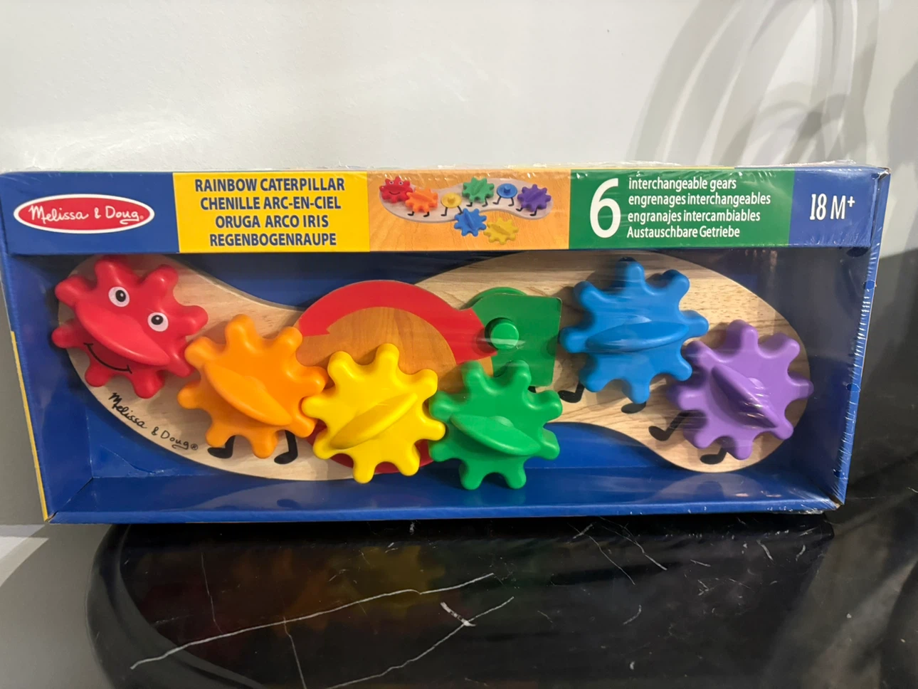 Melissa & Doug rainbow caterpillar toy new in box - photo 2