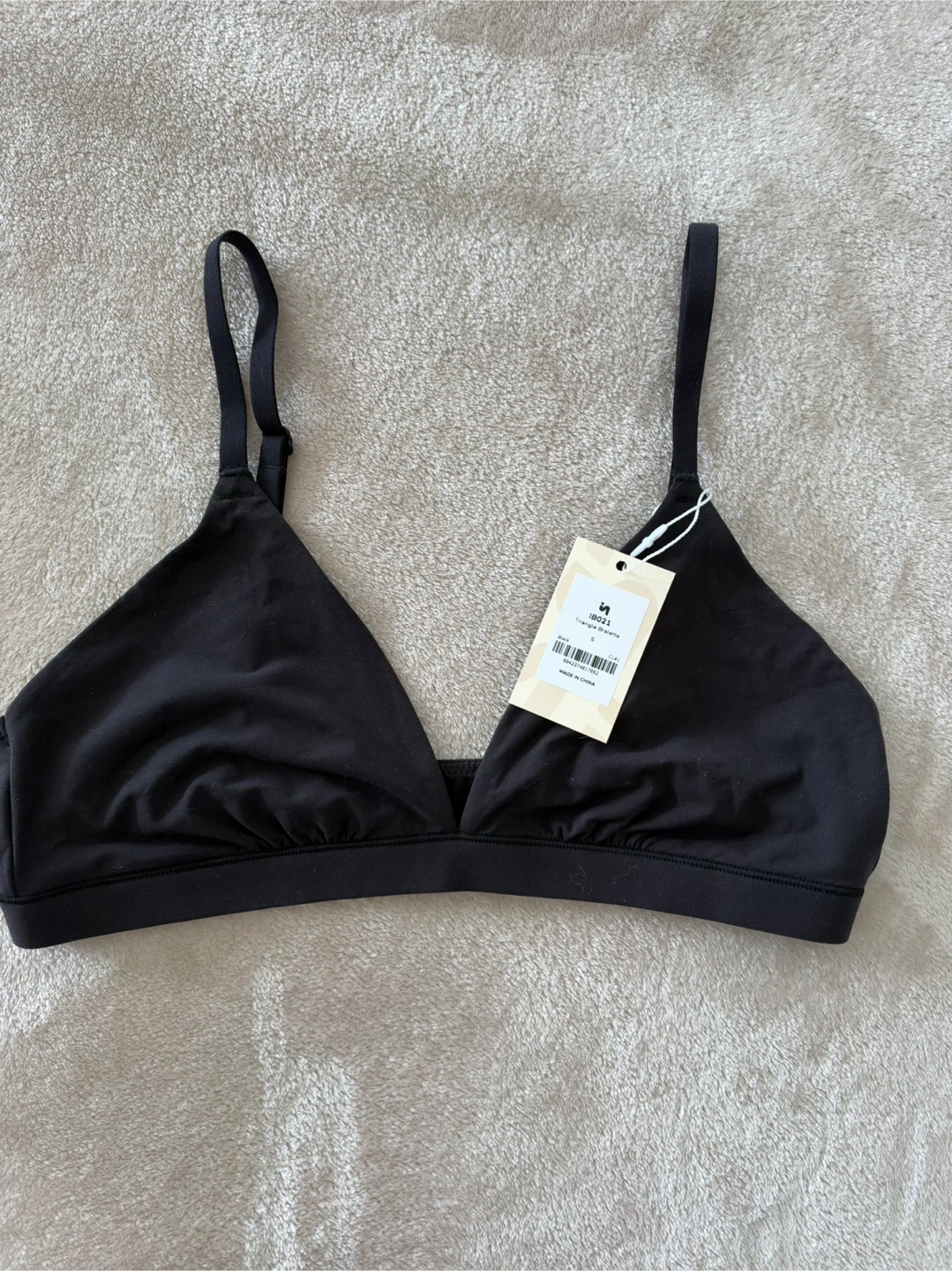 NWT Inlyric Triangle Bralette Black - photo 3