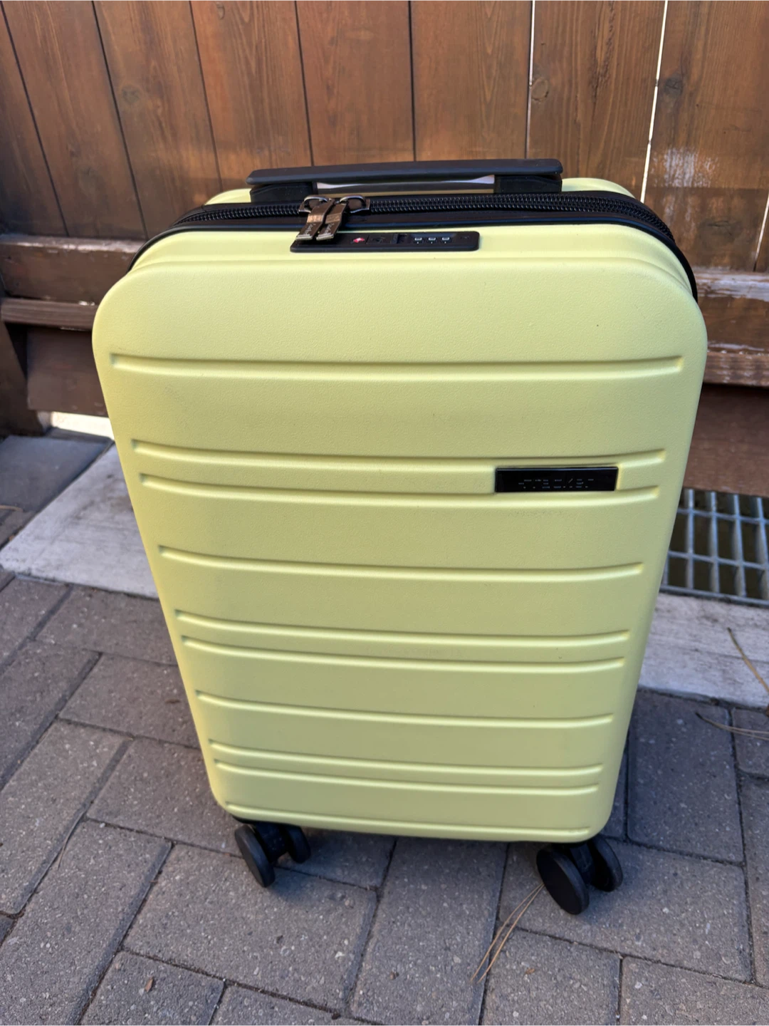 Carry  on Tracker Yellow Carry-On Suitcase