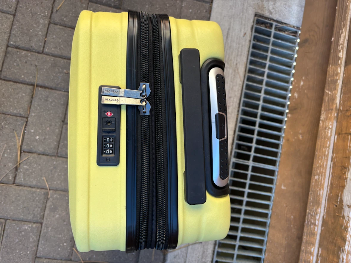 Carry  on Tracker Yellow Carry-On Suitcase - photo 3