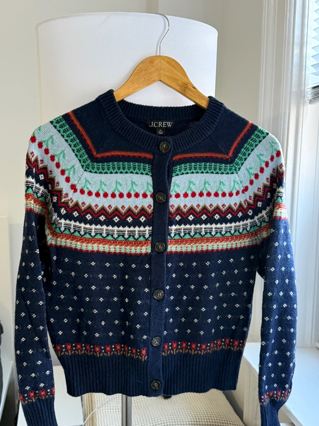 J.Crew Fair Isle Cardigan XS - photo 4