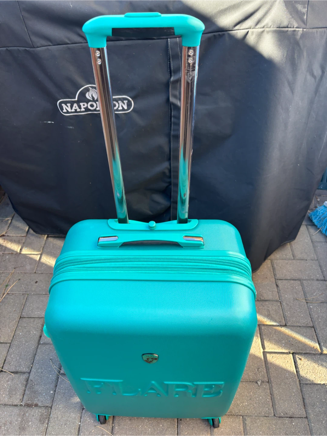 Medium Check In Heys Flare Teal Suitcase - photo 3