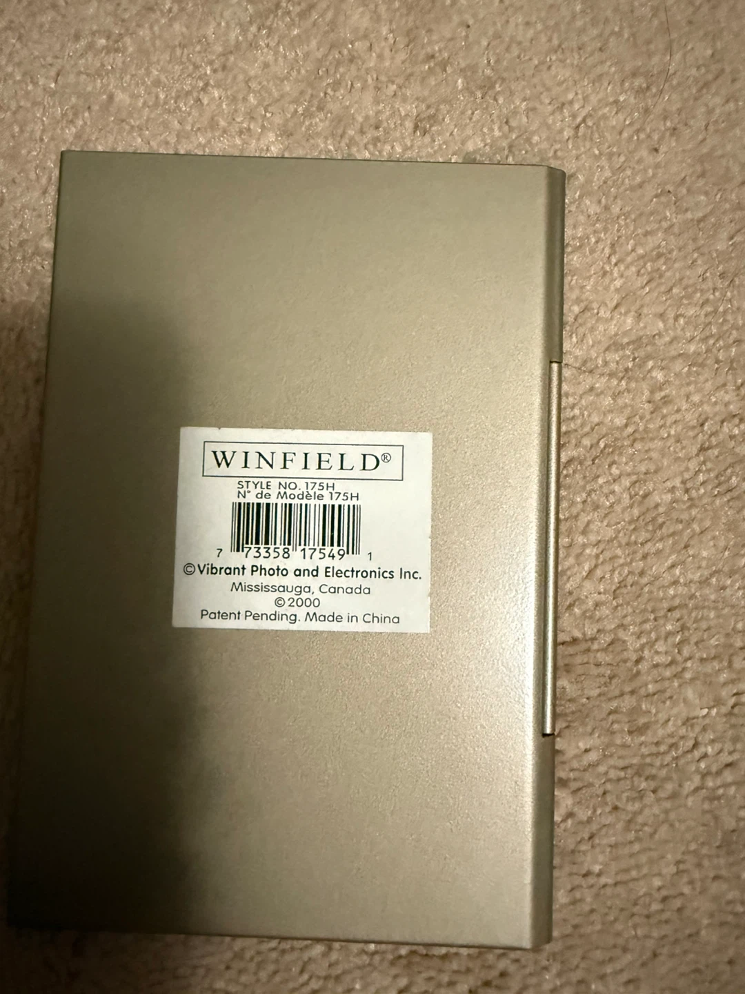 Winfield Metal Business Card Holder - photo 3