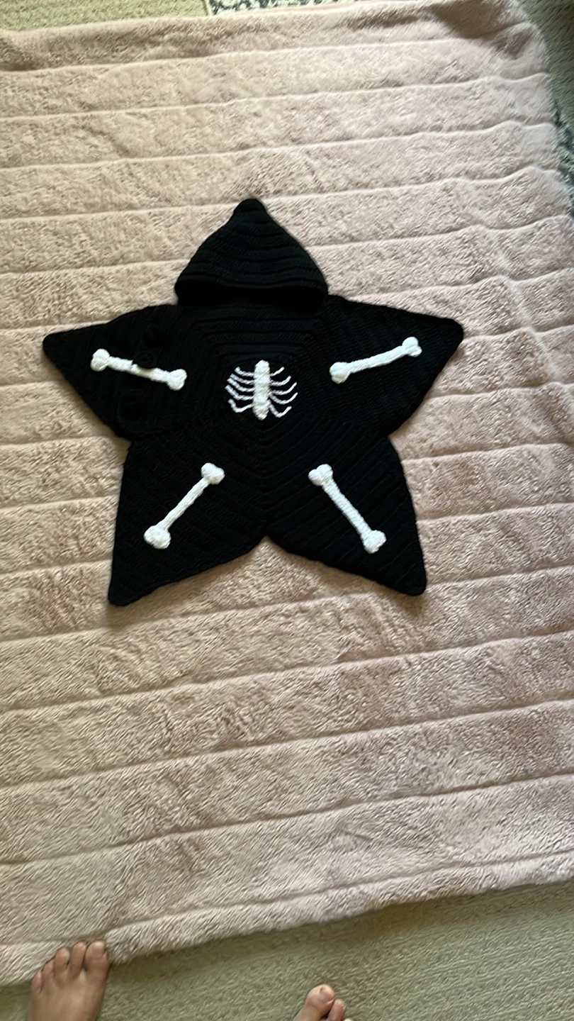 Crochet Halloween Baby Star (size 0-3 months ) - photo 3